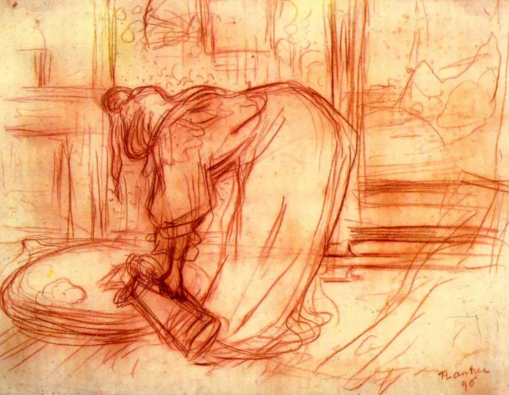 Toulouse-Lautrec: Woman And The Bathing Bowl2