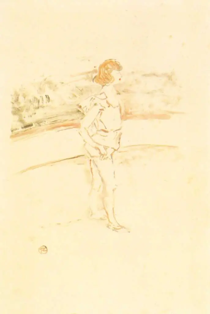 Toulouse-Lautrec: Young Acrobat In The Arena