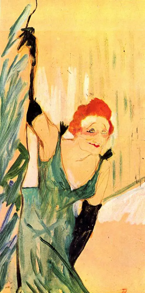 Toulouse-Lautrec: Yvette Guilbert Greets The Audience