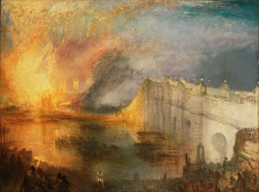Turner: The Burning Of The Houses Of Lords And Commons
