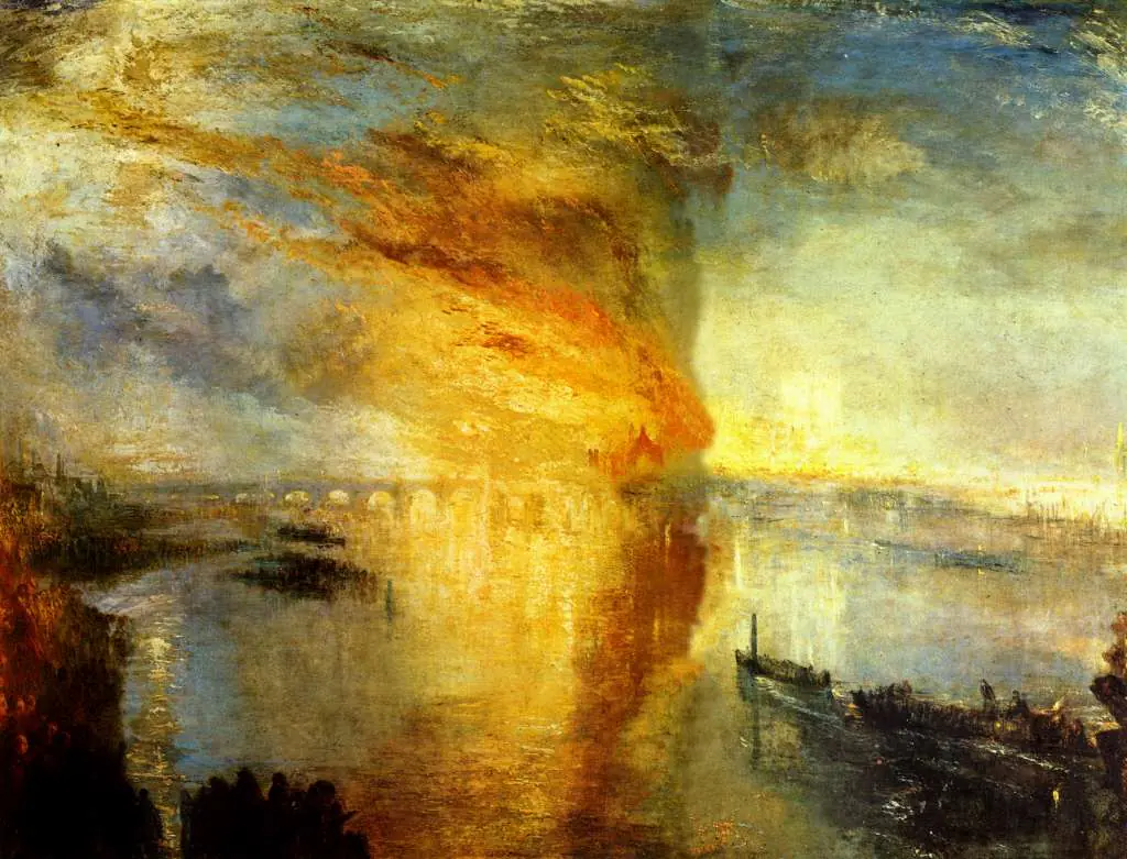 Turner: The Burning Of The Houses Of Parliament