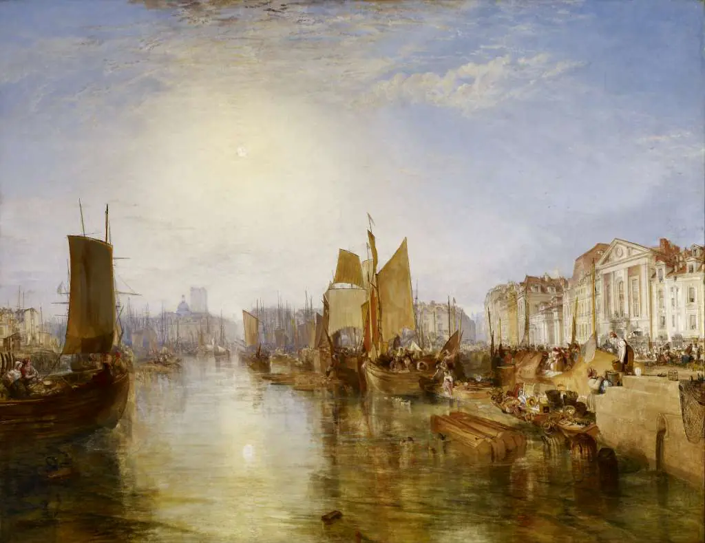 Turner: The Harbor Of Dieppe