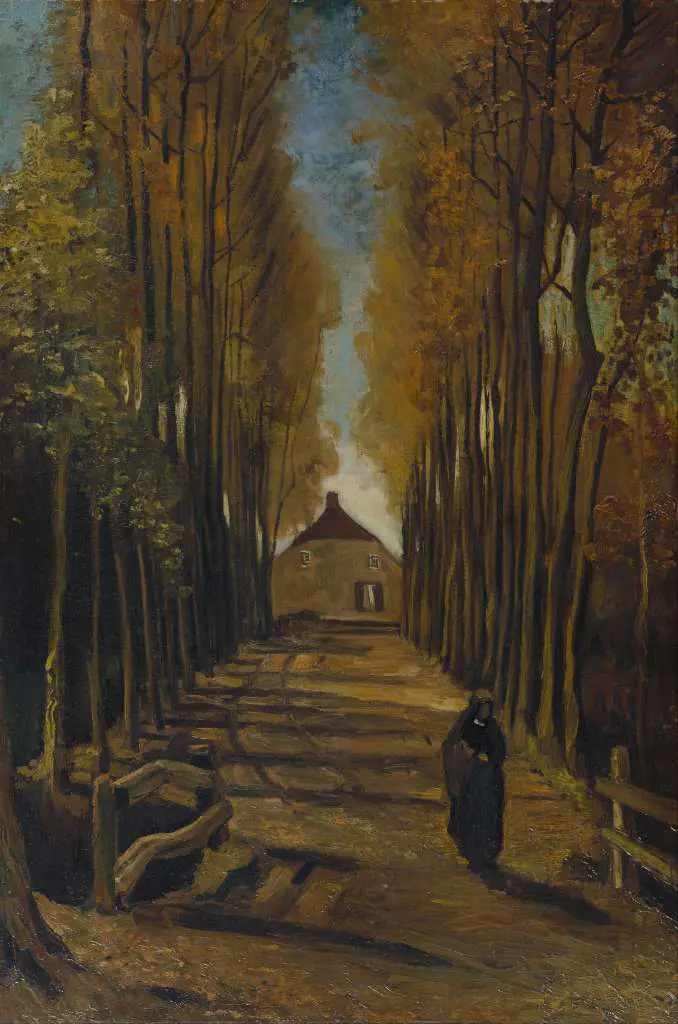 van Gogh: Avenue Of Poplars In Autumn