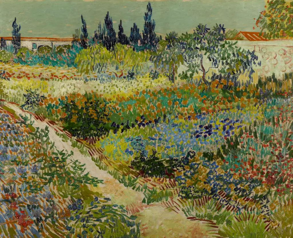 van Gogh: Garden At Arles