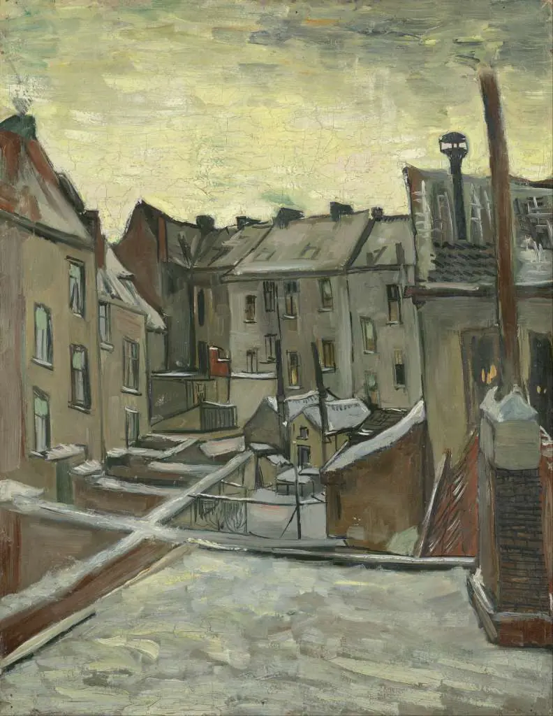 van Gogh: Houses Seen From The Back