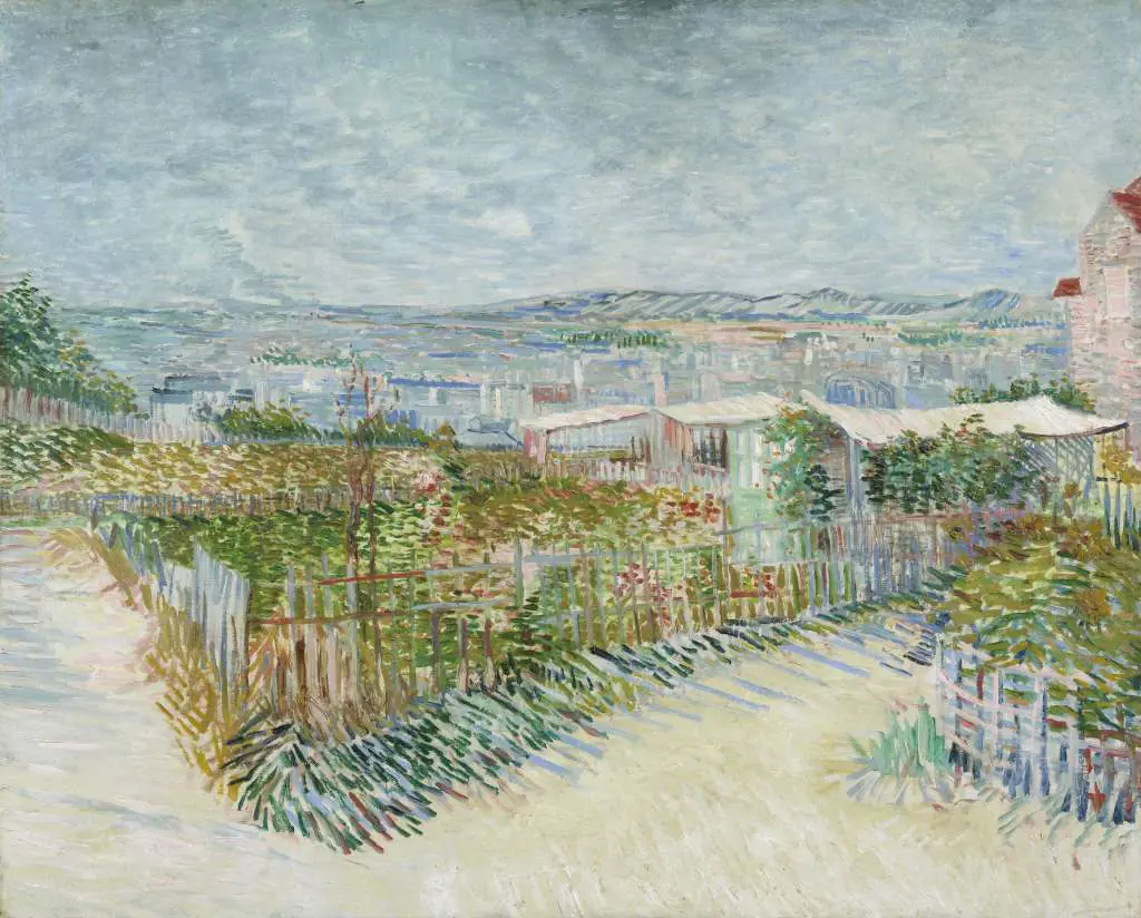 van Gogh: Montmartre- Behind The Moulin De La Galette