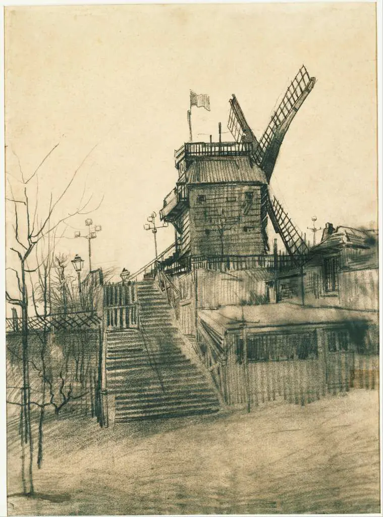 van Gogh: Moulin De La Galette