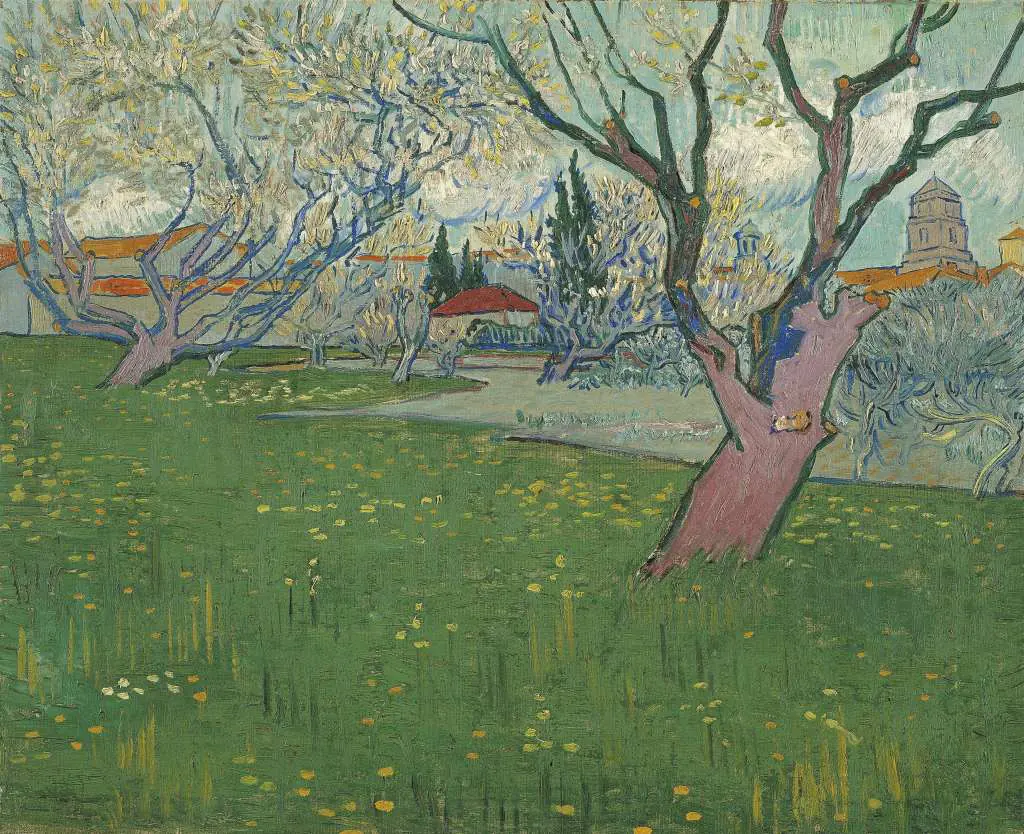 van Gogh: Orchards In Blossom View Of Arles