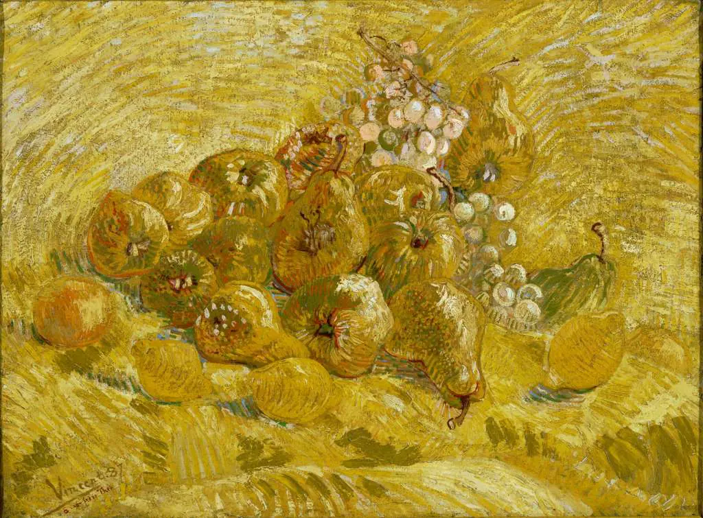 van Gogh: Quinces Lemons Pears And Grapes
