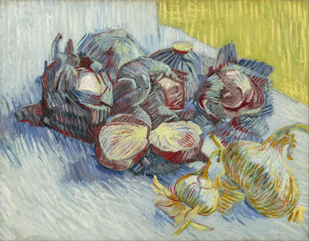 van Gogh: Red Cabbages And Onions
