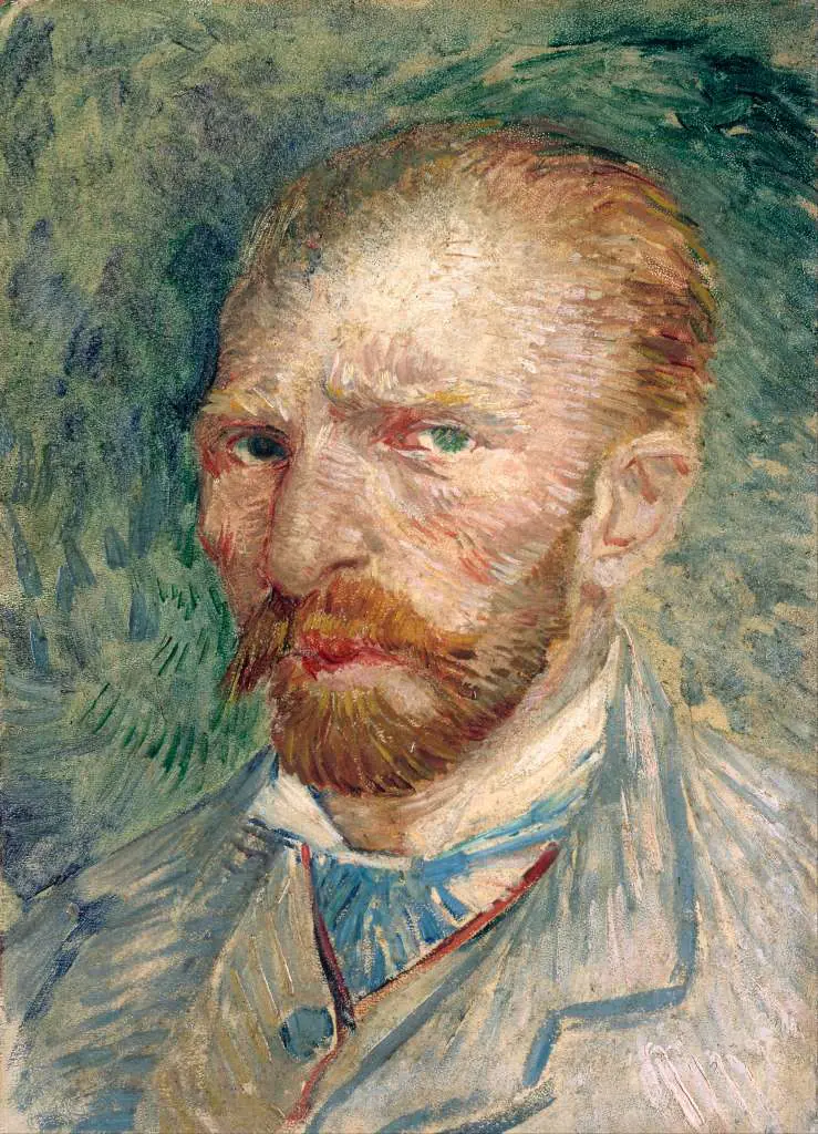 van Gogh: Self-portrait 1
