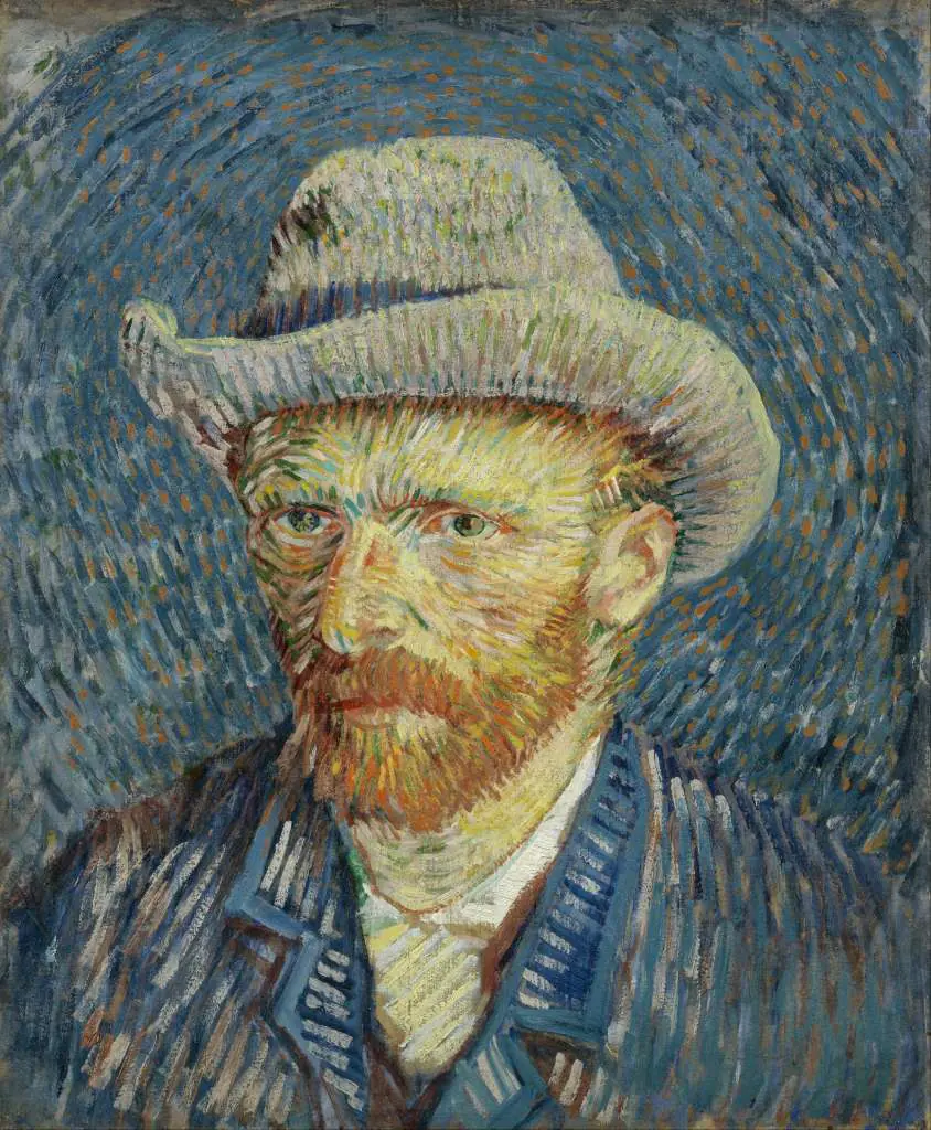 van Gogh: Self-portrait With Grey Felt Hat