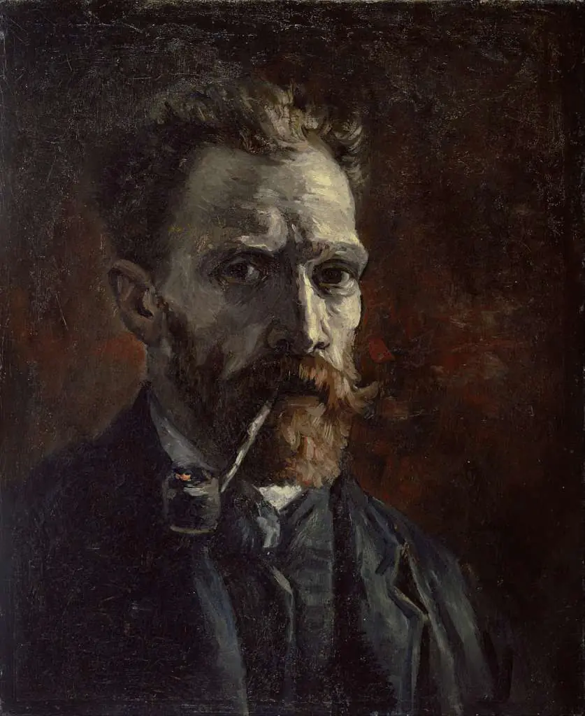 van Gogh: Self-portrait With Pipe
