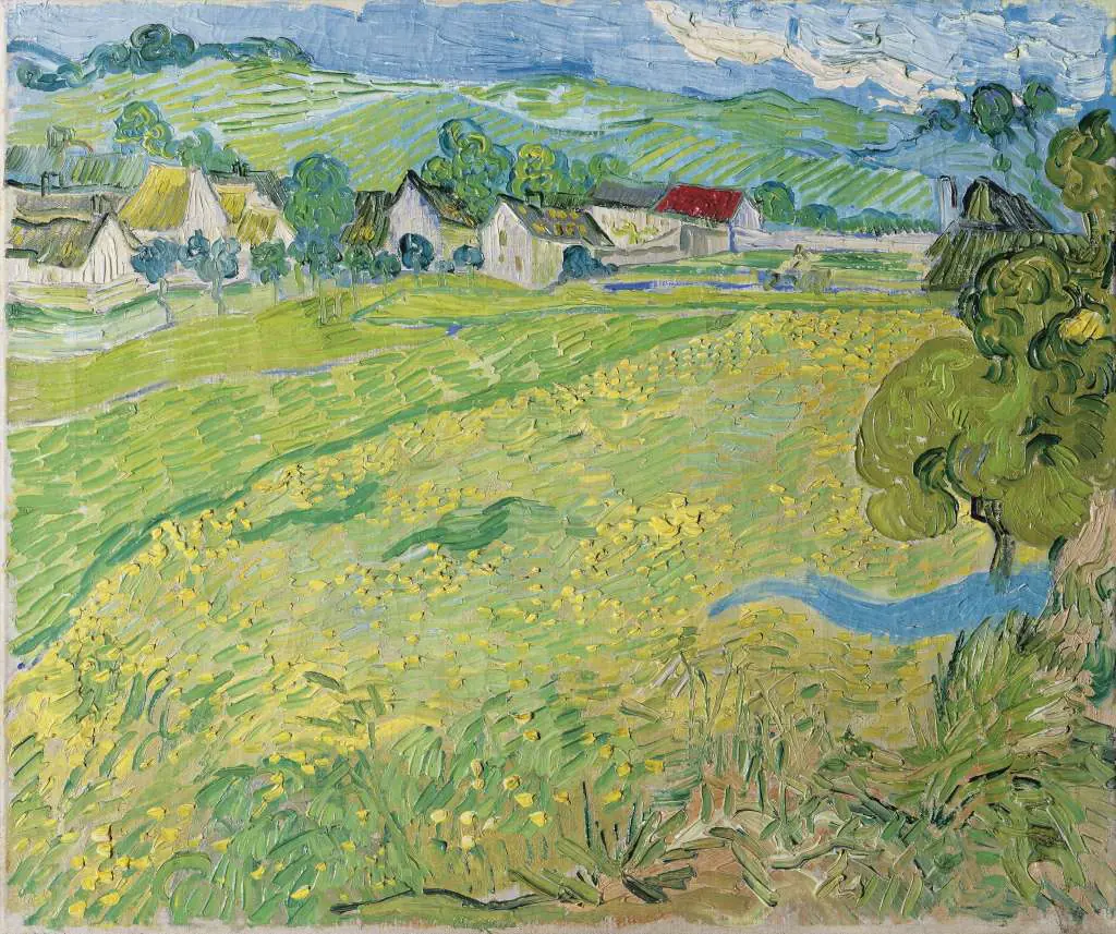 van Gogh: View Of Vessenots Near Auvers