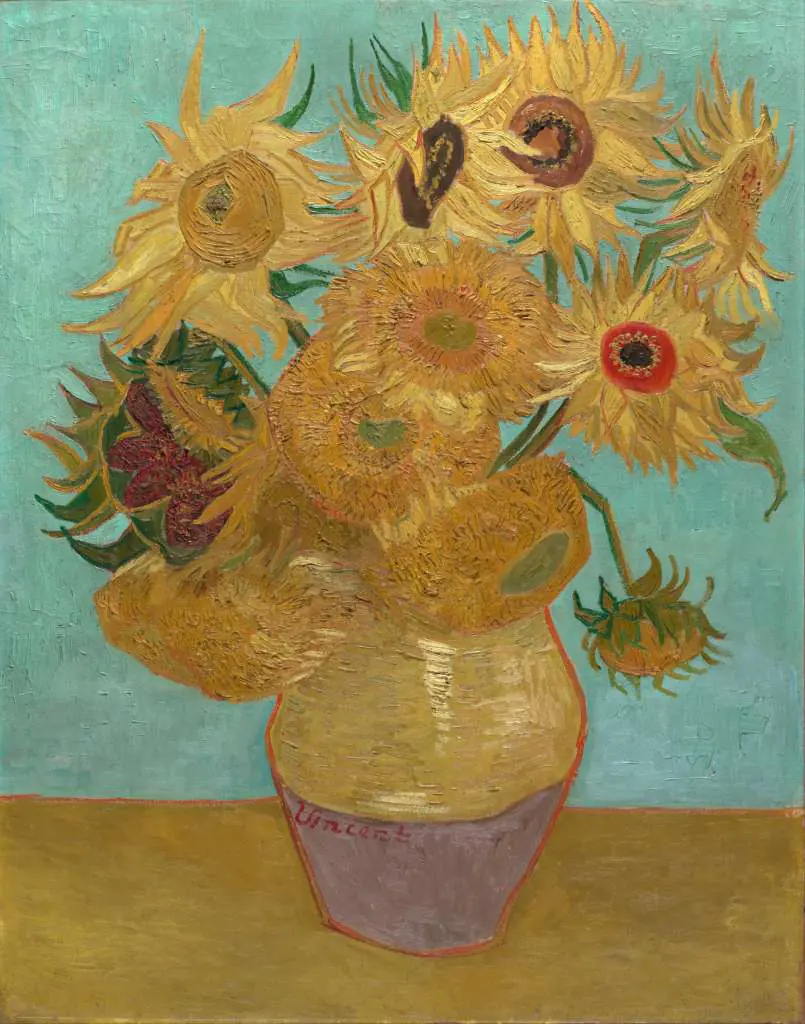 van Gogh: Vincent Willem Van Gogh Dutch - Sunflowers