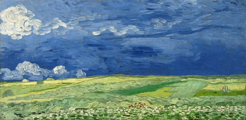 van Gogh: Wheatfield Under Thunderclouds