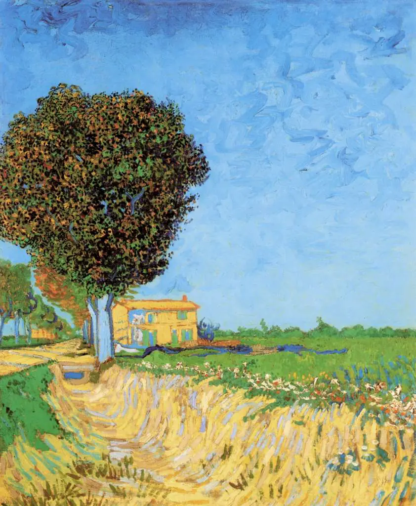 van Gogh Arles 1888-89: A Lane Near Arles