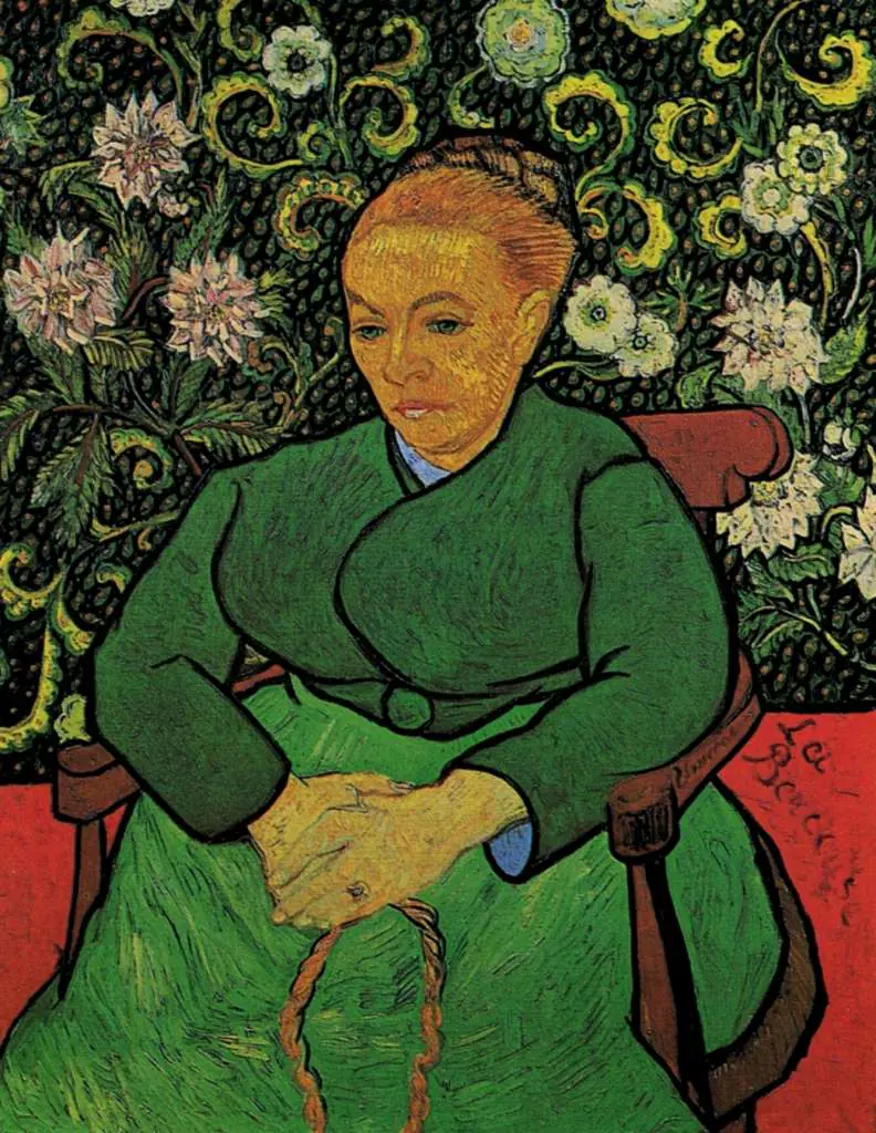 van Gogh Arles 1888-89: La Berceuse Augustine Roulin