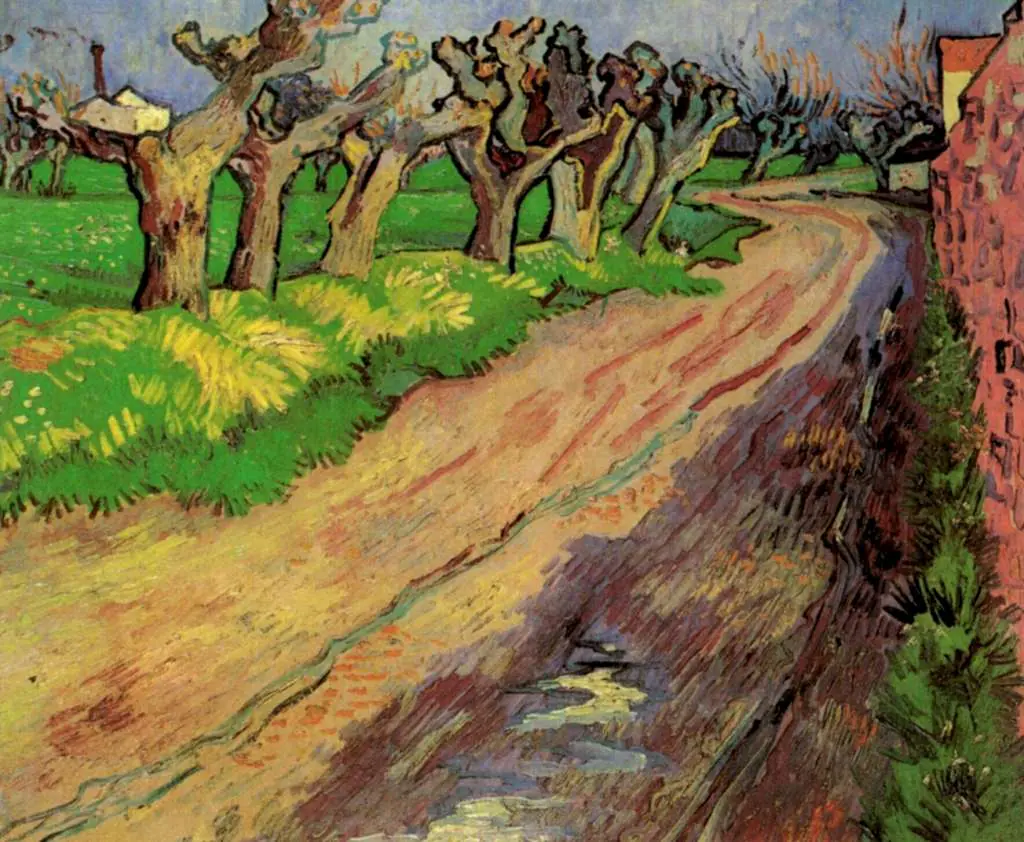 van Gogh Arles 1888-89: Pollard Willows