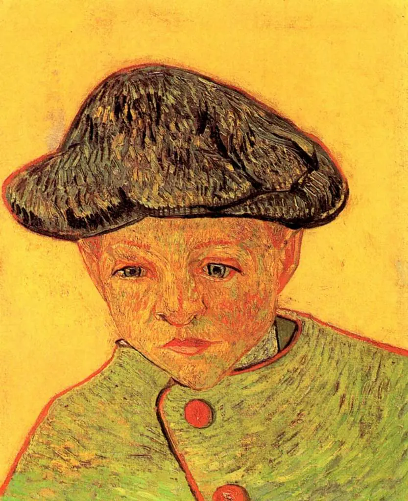 van Gogh Arles 1888-89: Portrait Of Camille Roulin2