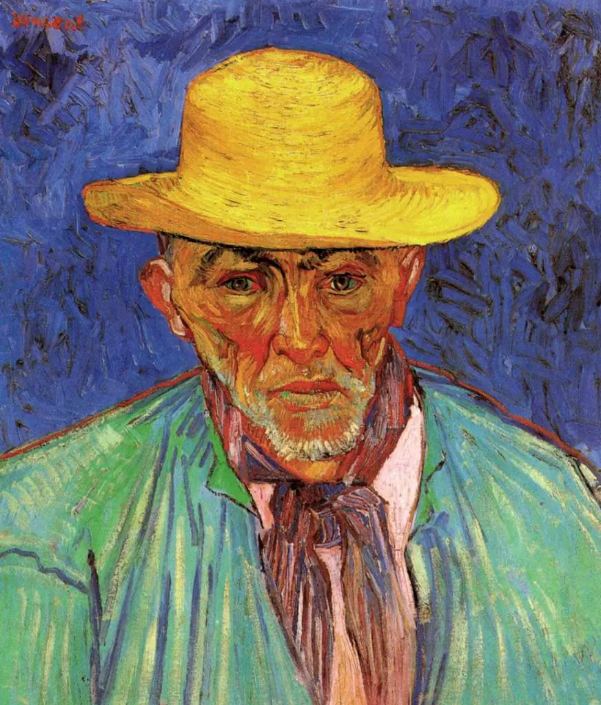 van Gogh Arles 1888-89: Portrait Of Patience Escalier Shepherd In Provence