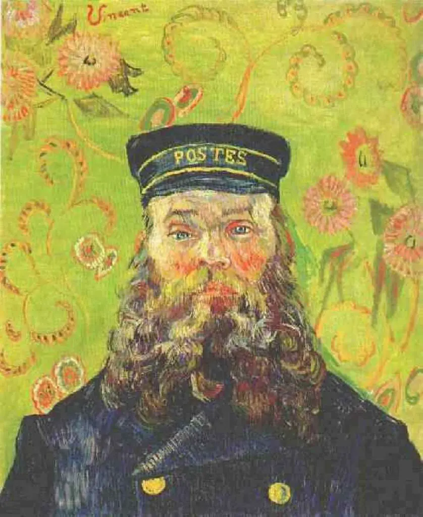 van Gogh Arles 1888-89: Portrait Of The Postman Joseph Roulin2