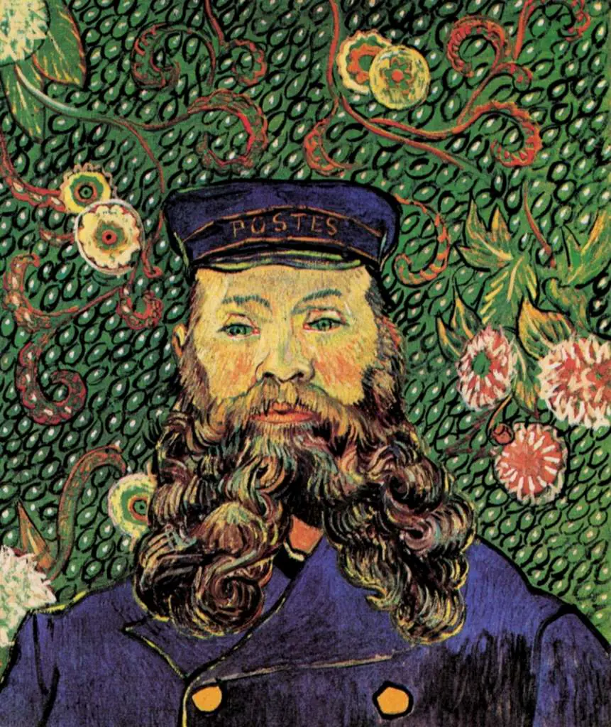 van Gogh Arles 1888-89: Portrait Of The Postman Joseph Roulin3
