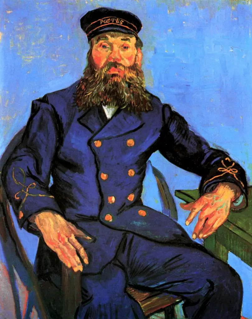 van Gogh Arles 1888-89: Portrait Of The Postman Joseph Roulin5