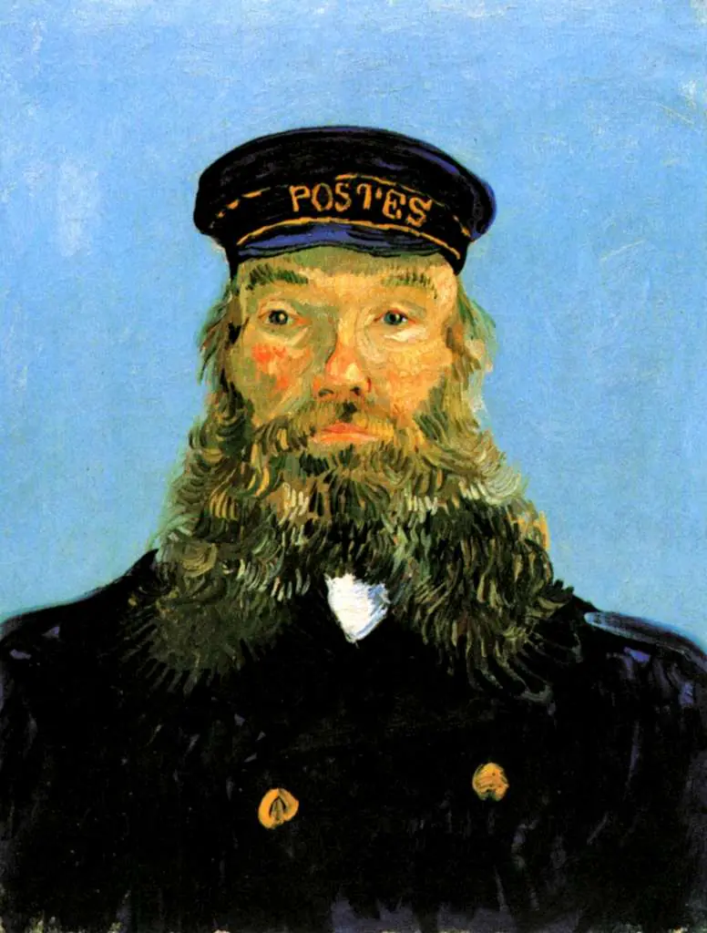 van Gogh Arles 1888-89: Portrait Of The Postman Joseph Roulin6