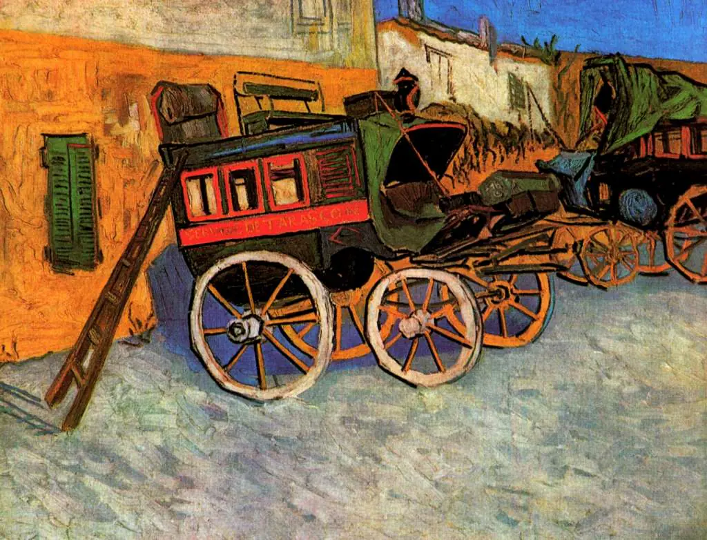 van Gogh Arles 1888-89: Tarascon Diligence
