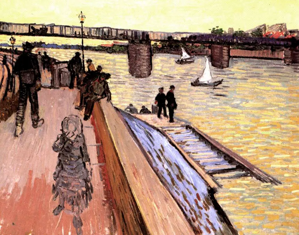 van Gogh Arles 1888-89: The Bridge At Trinquetaille