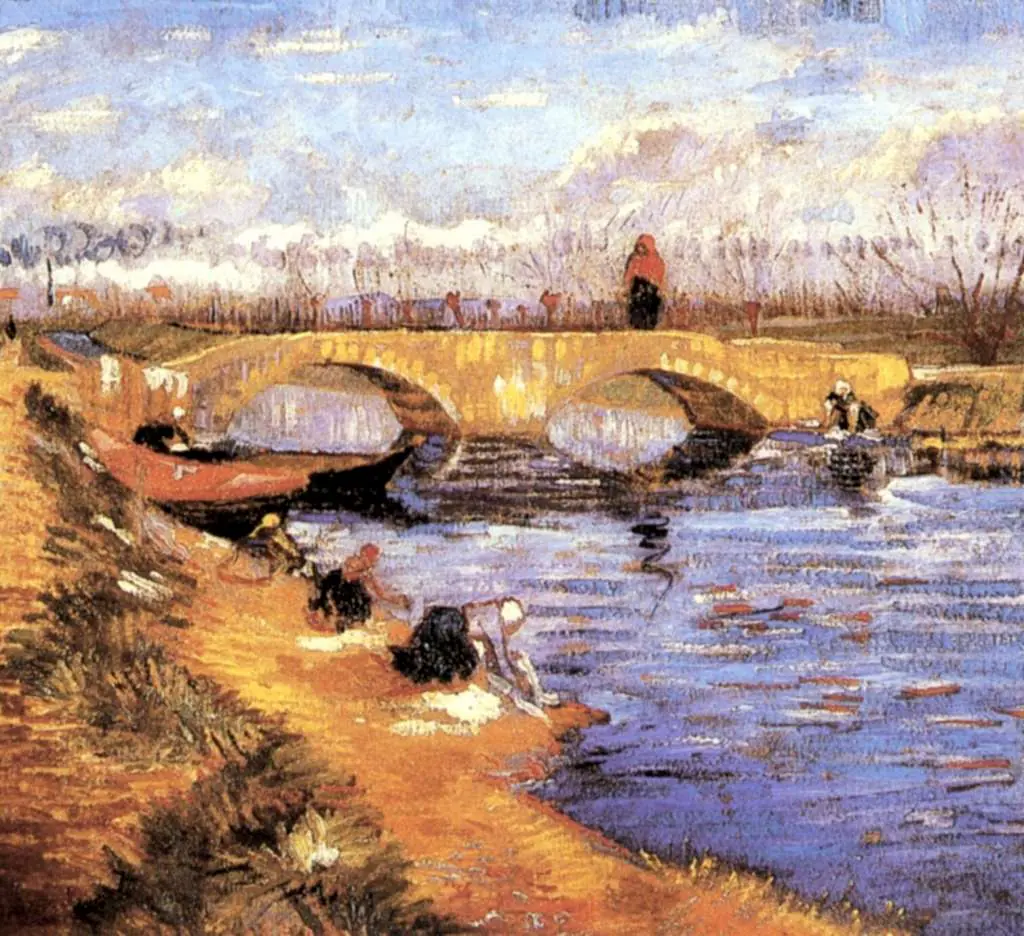 van Gogh Arles 1888-89: The Gleize Bridge Over The Vigueirat Canal