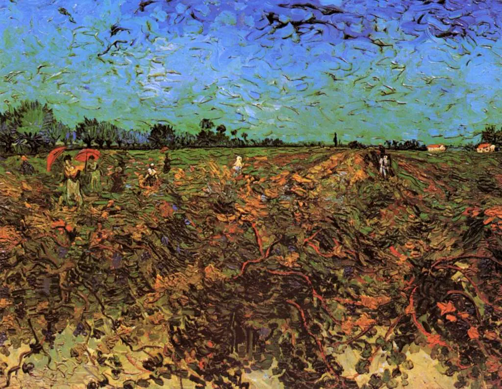 van Gogh Arles 1888-89: The Green Vineyard