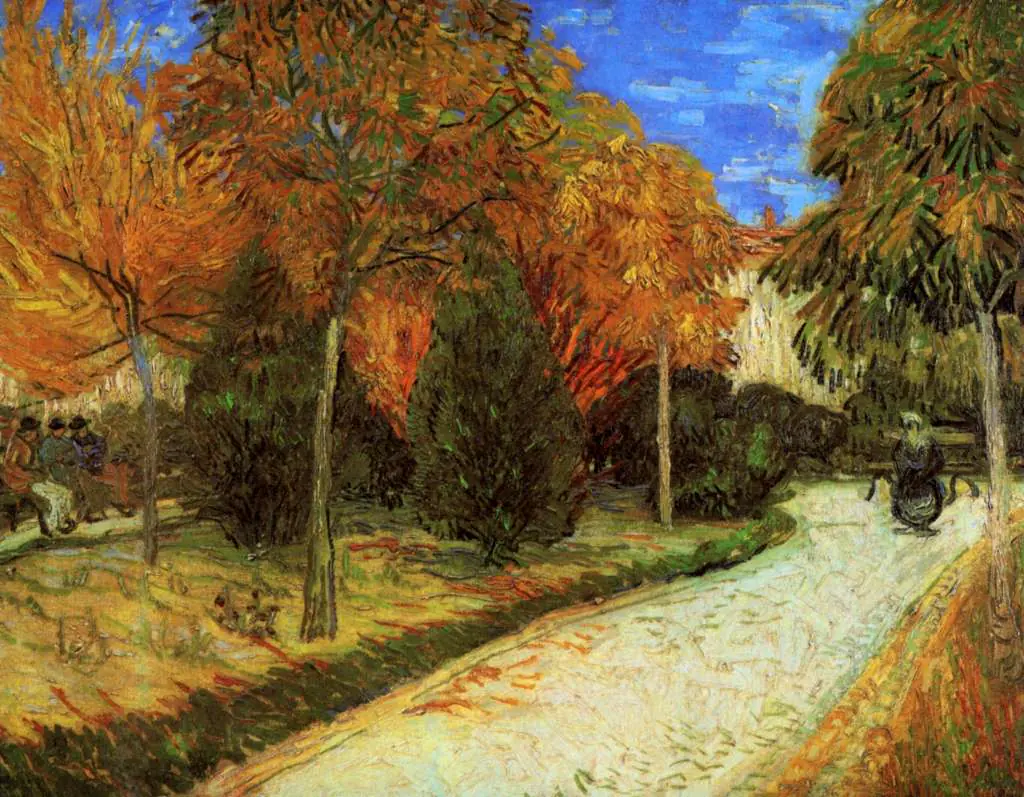 van Gogh Arles 1888-89: The Public Park At Arles