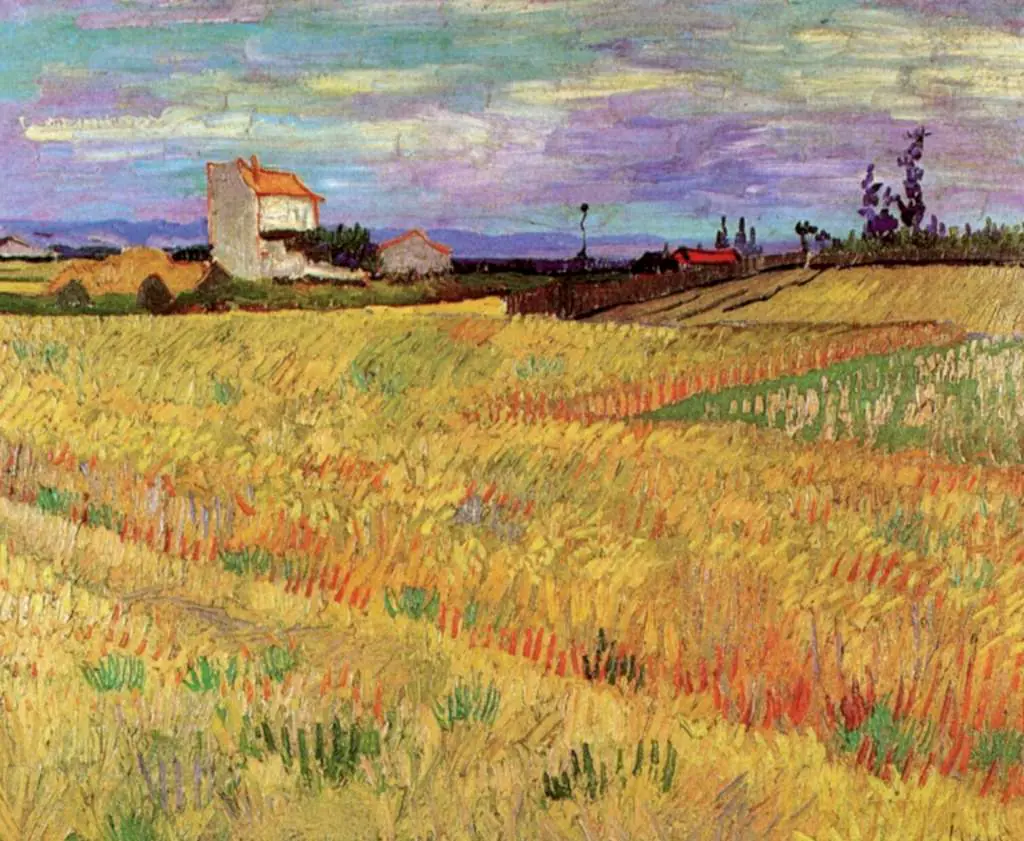 van Gogh Arles 1888-89: Wheat Field