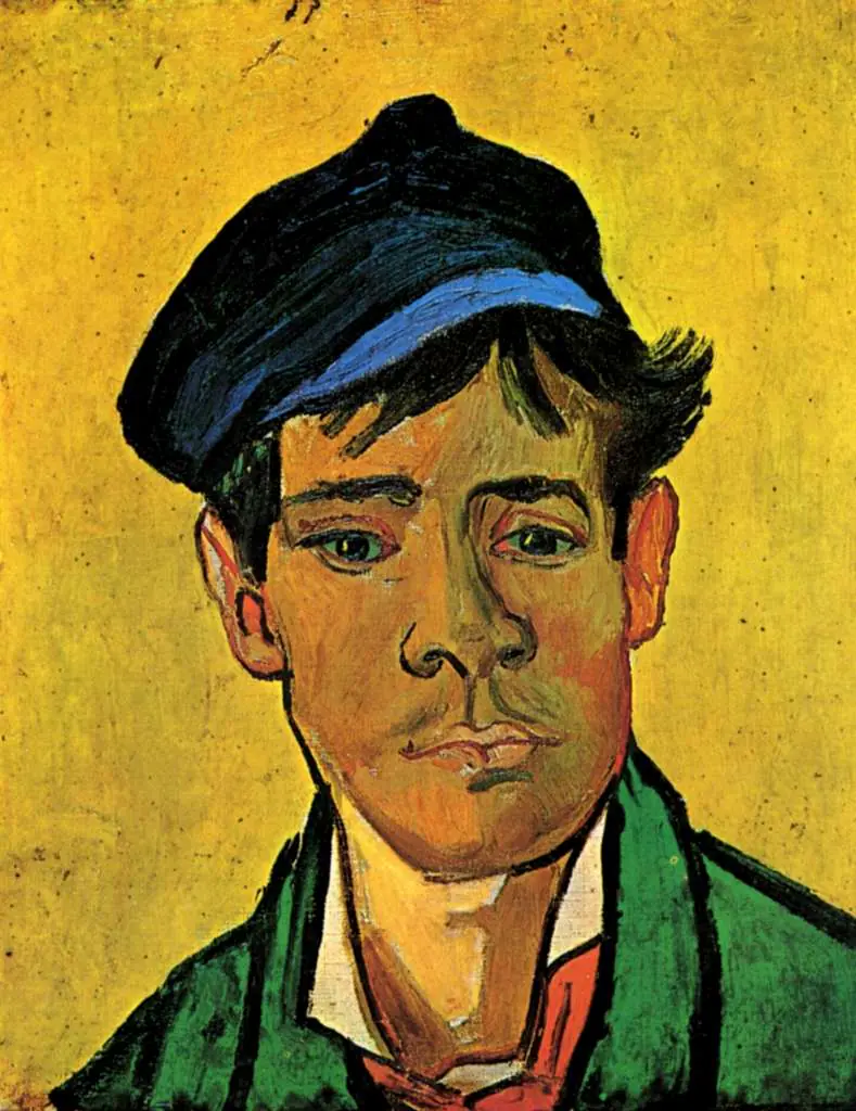 van Gogh Arles 1888-89: Young Man With A Cap