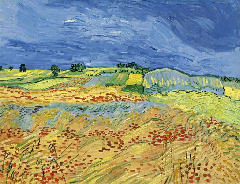 van Gogh Auvers sur Oise 1890: The Fields