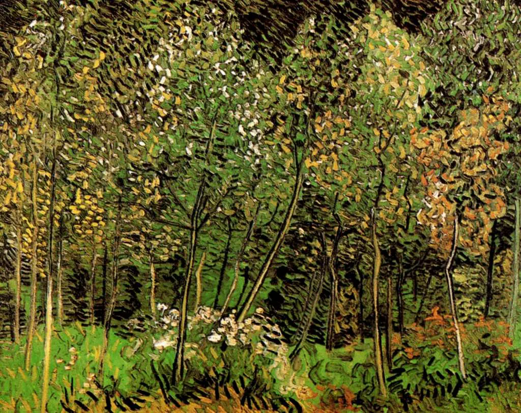 van Gogh Auvers sur Oise 1890: The Grove