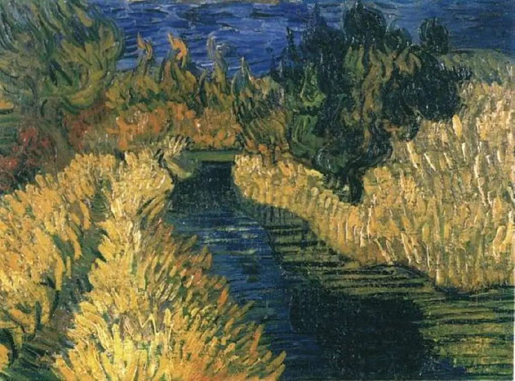 van Gogh Auvers sur Oise 1890: The Little Stream