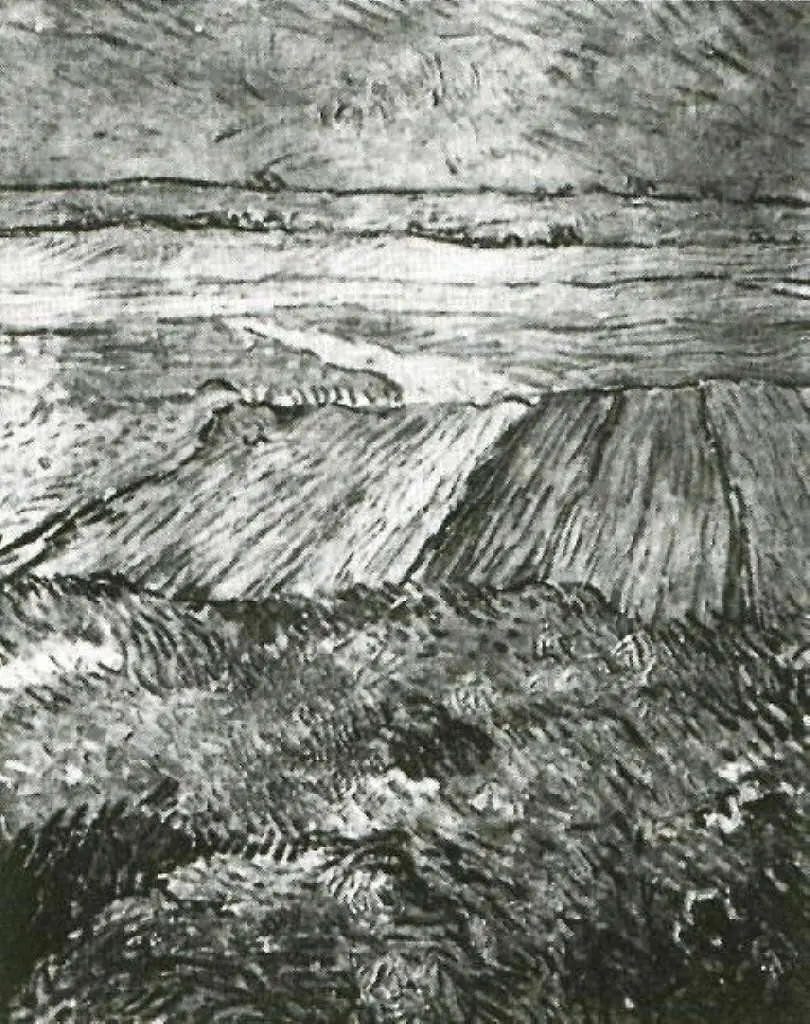 van Gogh Auvers sur Oise 1890: Wheat Fields