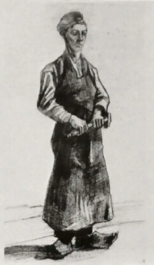 van Gogh Drawings: A Carpenter With Apron