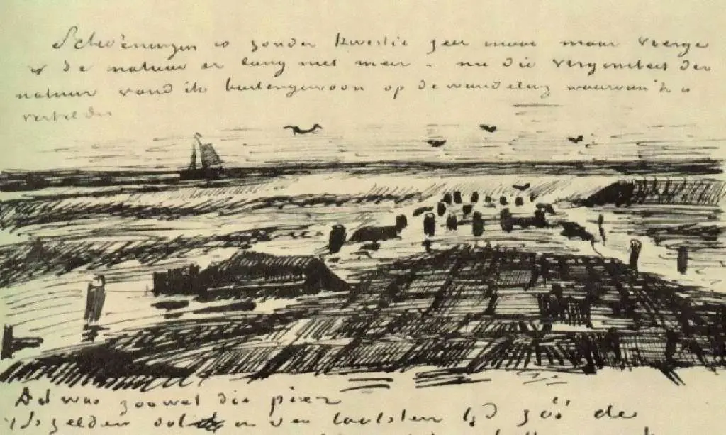 van Gogh Drawings: Breakwater