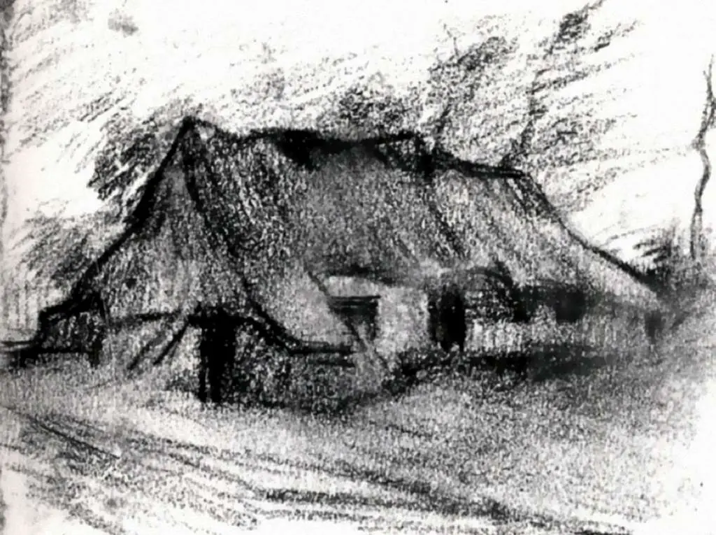 van Gogh Drawings: Cottage