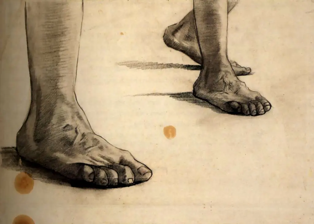 van Gogh Drawings: Feet2