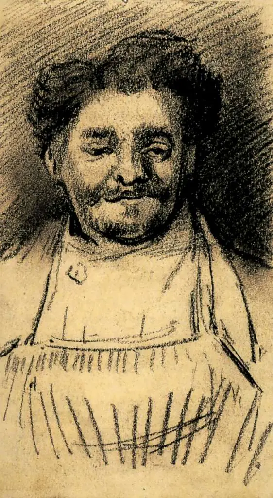 van Gogh Drawings: Head Of A Man