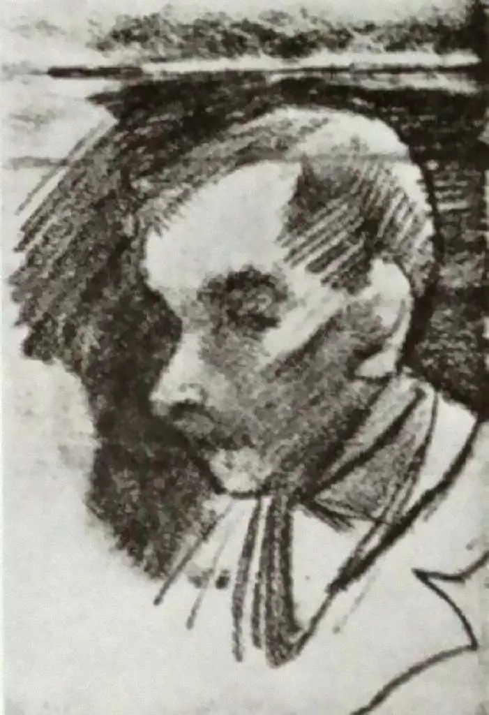 van Gogh Drawings: Head Of A Man8
