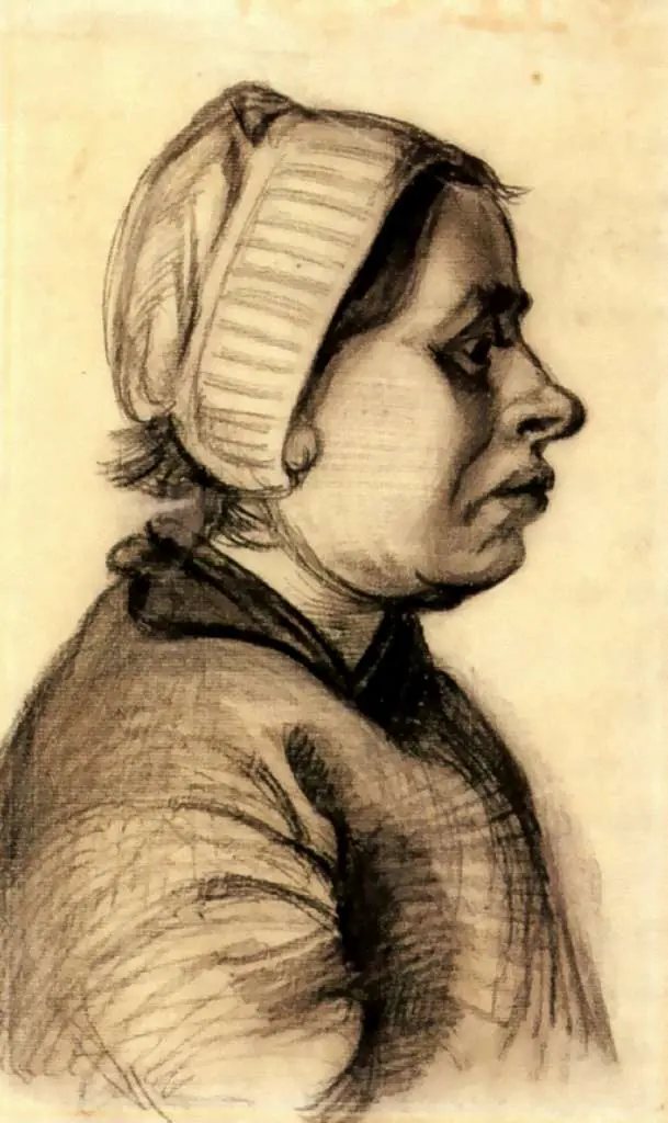van Gogh Drawings: Head Of A Woman15