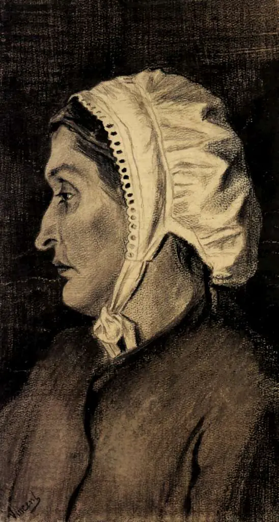 van Gogh Drawings: Head Of A Woman2