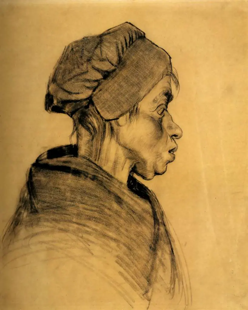 van Gogh Drawings: Head Of A Woman20