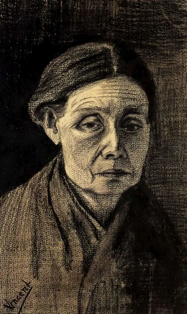 van Gogh Drawings: Head Of A Woman5